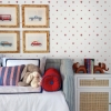 Picture of Henry Red Starburst Wallpaper By Erin Gates