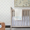 Picture of Emma Blue Heather Large Bow Wallpaper By Erin Gates