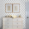 Picture of Kit Blue Heather Floral Wallpaper By Erin Gates