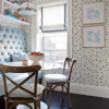 Picture of Betsy Blue Heather Floral Trail Wallpaper