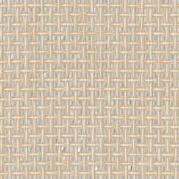 Show details for Aki Silver Paper Weave Basketweave Grasscloth Wallpaper