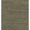 Picture of Shuang Teal Handmade Grasscloth Wallpaper