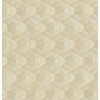 Picture of Linzhi Metallic Abaca Grasscloth Inlay Wallpaper
