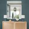 Picture of Aiko Blue Sisal Grasscloth Wallpaper