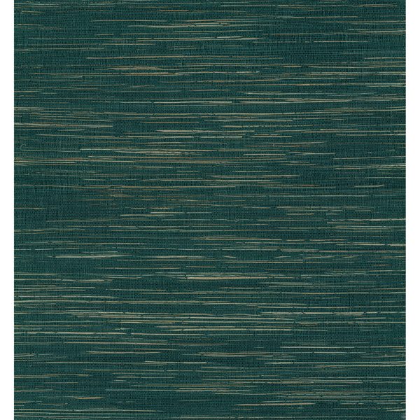 Picture of Kira Teal Hemp Grasscloth Wallpaper