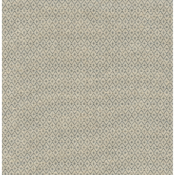 Picture of Hui Denim Paper Weave Grasscloth Wallpaper
