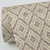 Picture of Hui Mauve Paper Weave Grasscloth Wallpaper