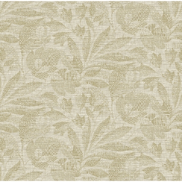 Picture of Lei Gold Leaf Wallpaper