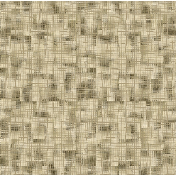 Picture of Ting Brown Lattice Wallpaper