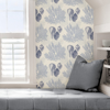 Picture of Blue Coralista Peel and Stick Wallpaper