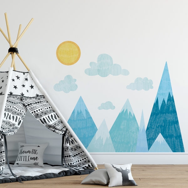 Picture of The Peak of Mountain Wall Decals