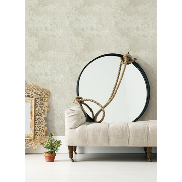 Show details for Francesca Cream Texture Wallpaper