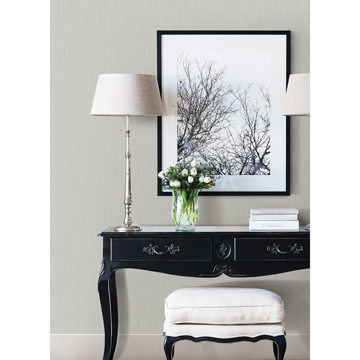 Show details for Pietra Silver Silk Wallpaper