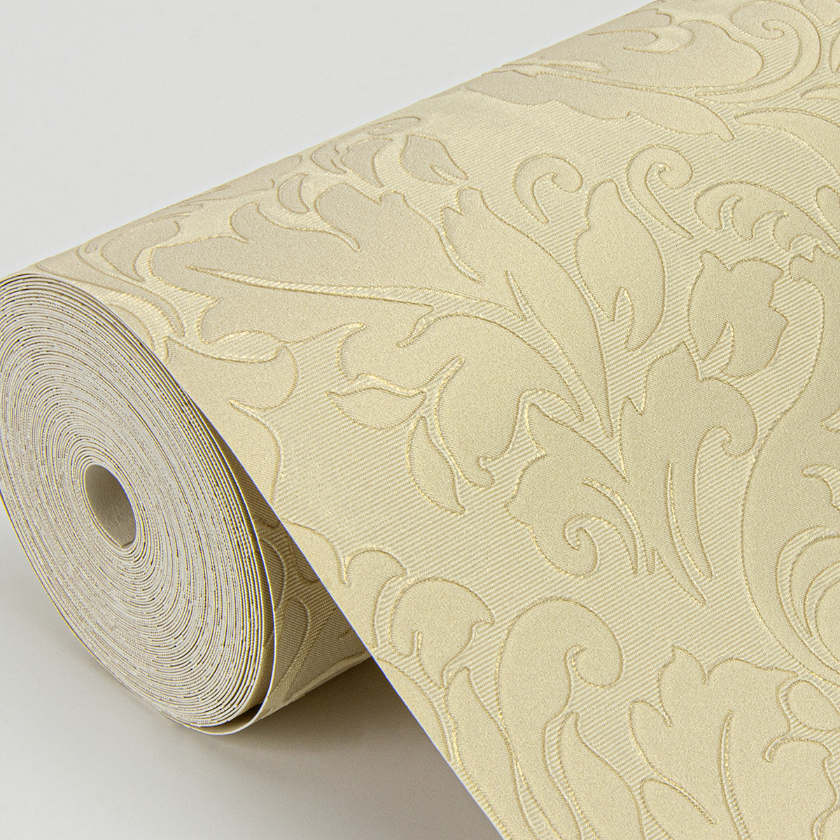 4058-24800 - Betina Gold Damask Wallpaper - by Sirpi