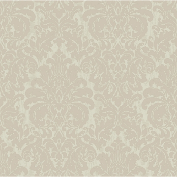 Picture of Betina Cream Damask Wallpaper