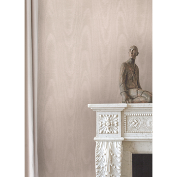 Show details for Angelina Rose Moire Wallpaper