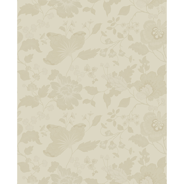 Picture of Vittoria Cream Floral Wallpaper