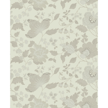 Picture of Vittoria White Floral Wallpaper