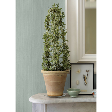 Show details for Pietra Light Blue Silk Wallpaper