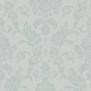 Picture of Antonella Light Blue Scroll Wallpaper