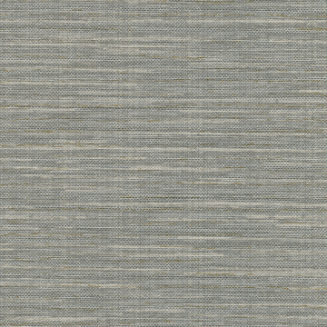 Picture of Bay Ridge Grey Faux Grasscloth Wallpaper