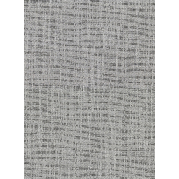 Picture of Claremont Silver Faux Grasscloth Wallpaper