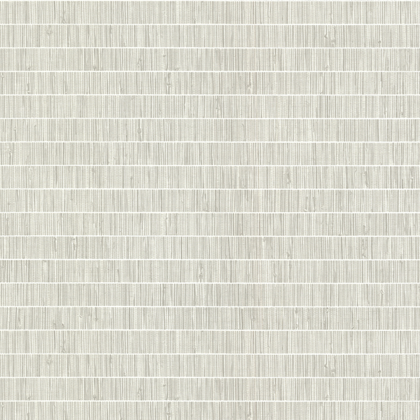 Picture of Luz Grey Faux Grasscloth Wallpaper