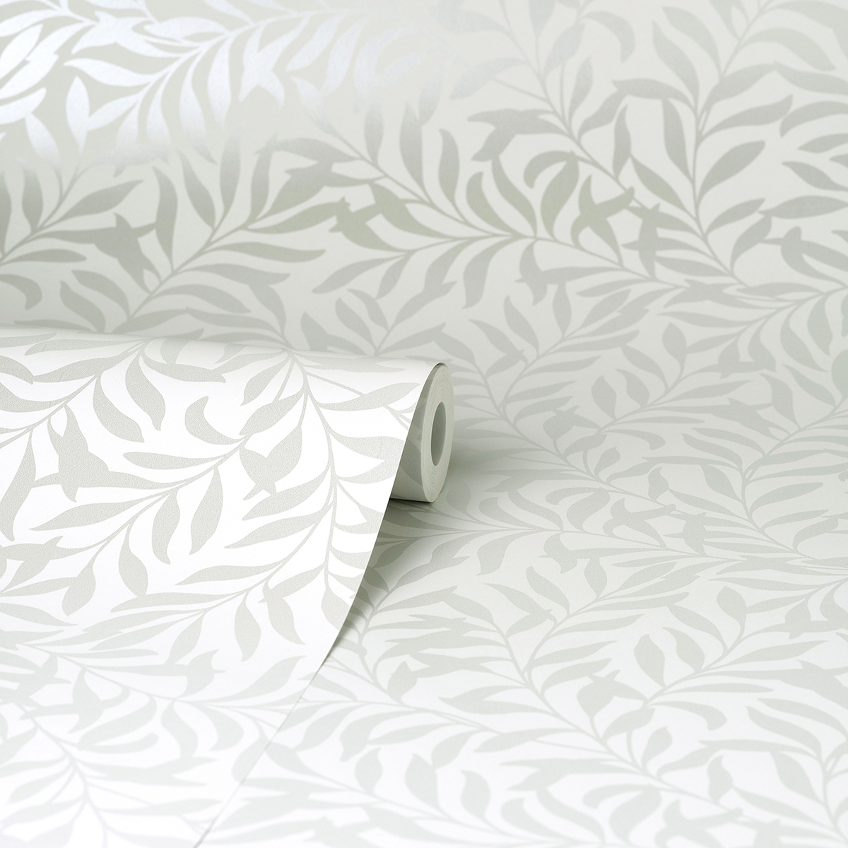 M1666 Salix Silver Leaf Wallpaper by Brewster