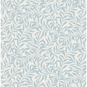 Picture of Salix Light Blue Leaf Wallpaper