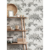 Picture of Ashdown Grey Tree Wallpaper