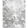 Picture of Eden Grey Crane Lagoon Wallpaper
