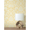 Picture of Bamburg Mustard Floral Wallpaper