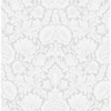 Picture of Bamburg Grey Floral Wallpaper