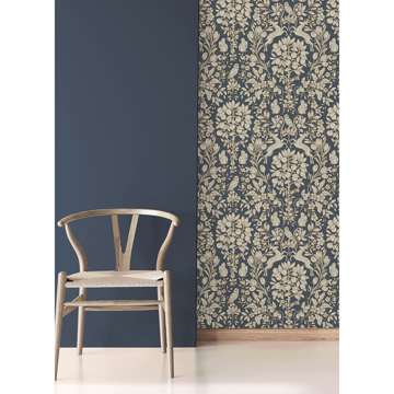 Show details for Richmond Blue Floral Wallpaper