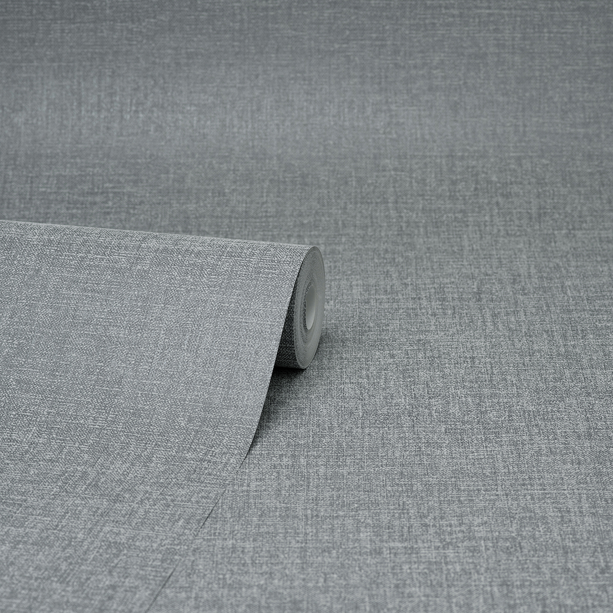 M1702 Glen Dark Grey Linen Wallpaper by Brewster
