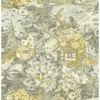 Picture of Yellow Grey le Forestier Peel and Stick Wallpaper