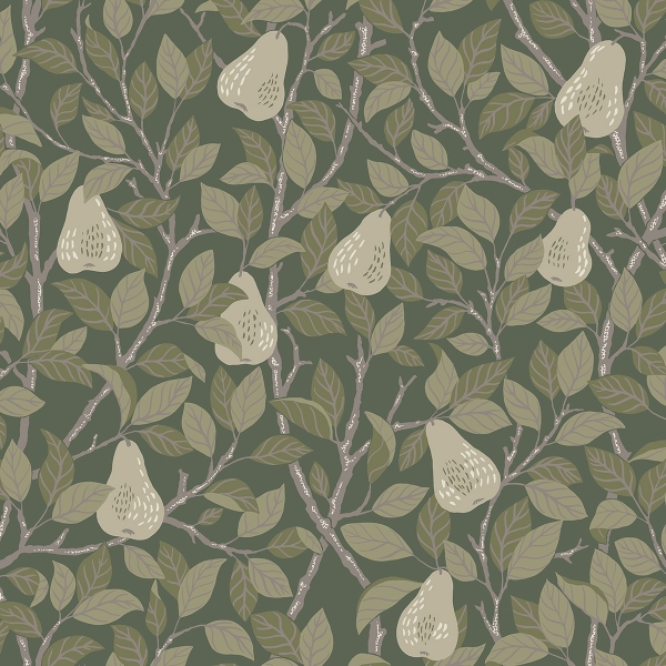 Picture of Pirum Green Pear Wallpaper