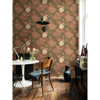 Picture of Camille Red Peony & Lily Wallpaper