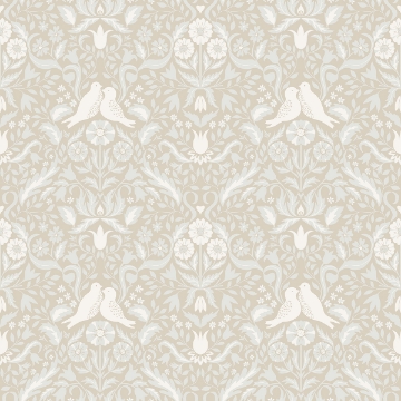 Picture of Niki Beige Country Kitsch Wallpaper