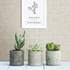 Picture of Tuckernuck Taupe Linen Wallpaper