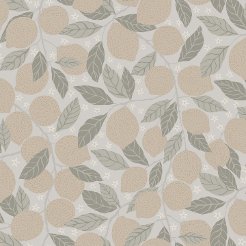 Picture of Lemona Grey Fruit Tree Wallpaper