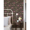 Picture of Hybbe Purple Hydrangea Garden Wallpaper