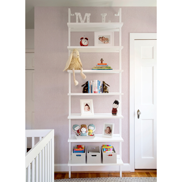 Show details for Maris Pink Flock Damask Wallpaper