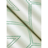 Picture of Voltaire Green Beaded Geometric Wallpaper