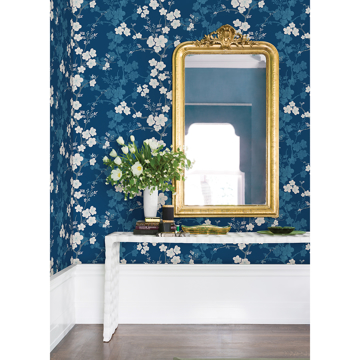 2973-90103 - Nicolette Green Floral Trail Wallpaper - by A-Street Prints