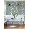 Picture of Nicolette Grey Floral Trail Wallpaper