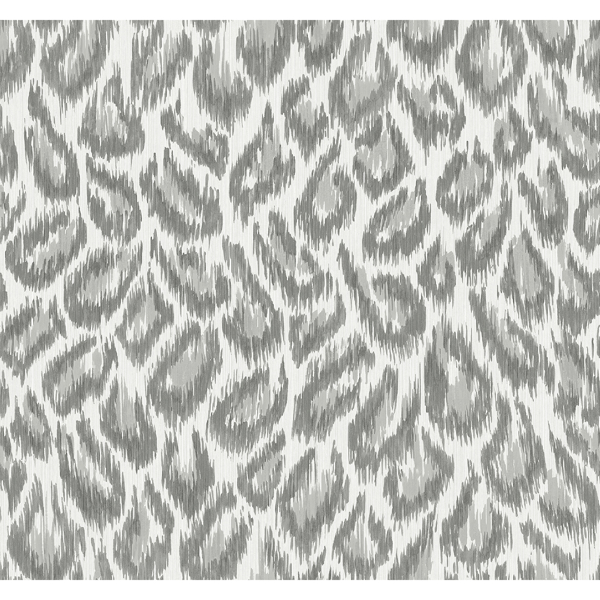 Picture of Electra Grey Leopard Spot String Wallpaper