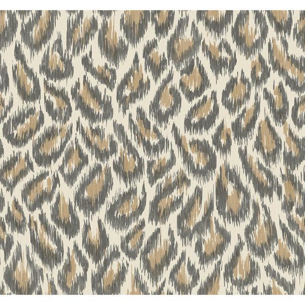 Picture of Electra Bronze Leopard Spot String Wallpaper