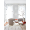 Picture of Rion Grey Trellis Wallpaper