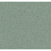 Picture of Bentley Green Faux Linen Wallpaper